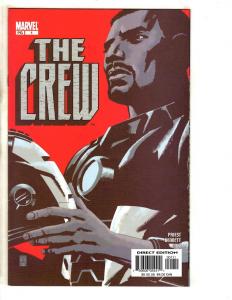 Lot Of 7 The Crew Marvel Comic Books # 1 2 3 4 5 6 7 Black Panther Iron Man CR39