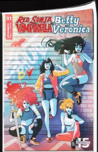 Red Sonja and Vampirella Meet Betty and Veronica #1 Cover D (2019) Vampirella