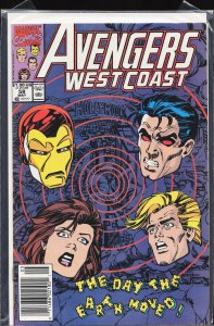 Avengers West Coast #58 (1990) West Coast Avengers / Avengers West Coast