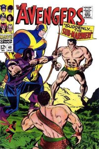 Avengers (1963 series)  #40, Fine- (Stock photo)