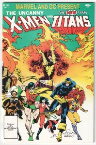 Marvel and DC Present featuring The Uncanny X-Men and The New Teen Titans (1982)