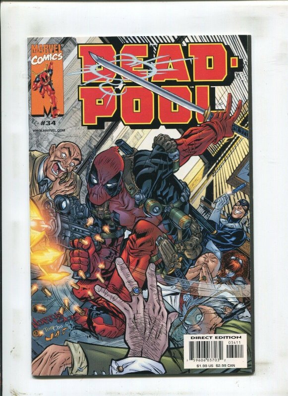 DEADPOOL #34 - SENDING IN THE CLOWNS! - (9.2) 1999