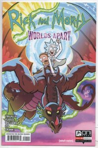 RICK and MORTY WORLDS APART #1 A, NM, Grandpa, Oni Press, from Cartoon 2021