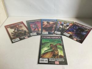 Captain America Theater Of War 6 Issue Lot One Signed By Breitweiser Marvel A15