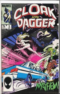 Cloak and Dagger #5 (1986) Cloak and Dagger [Key Issue]