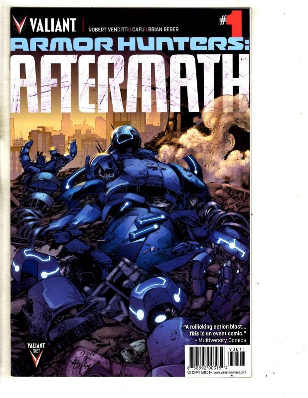 12 Armor Hunters Valiant Comics # 2 (3) 3 (3) 4 (3) + Aftermath 1 (3) MK9
