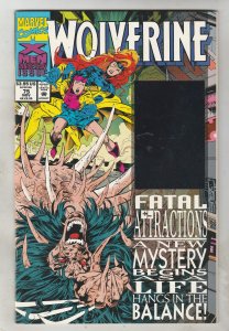 z Wolverine #75 (1993) Super-High-Grade Hologram Cover NM wow!!!