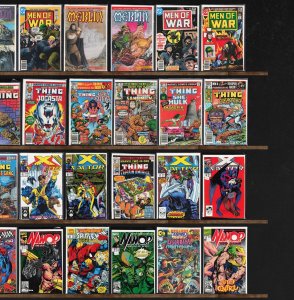 Huge Lot 140+ Comics with X-O Manowar, Marvel Two In One, X-Factor & More!