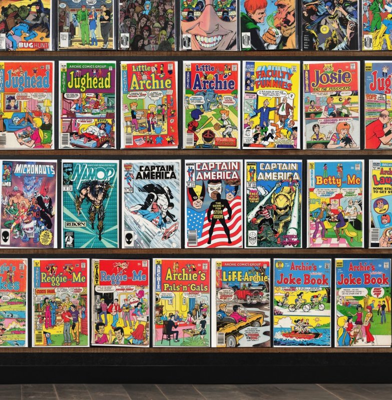 Huge Lot 140+ Comics with Justice League America, Jughead, Everything& & More!