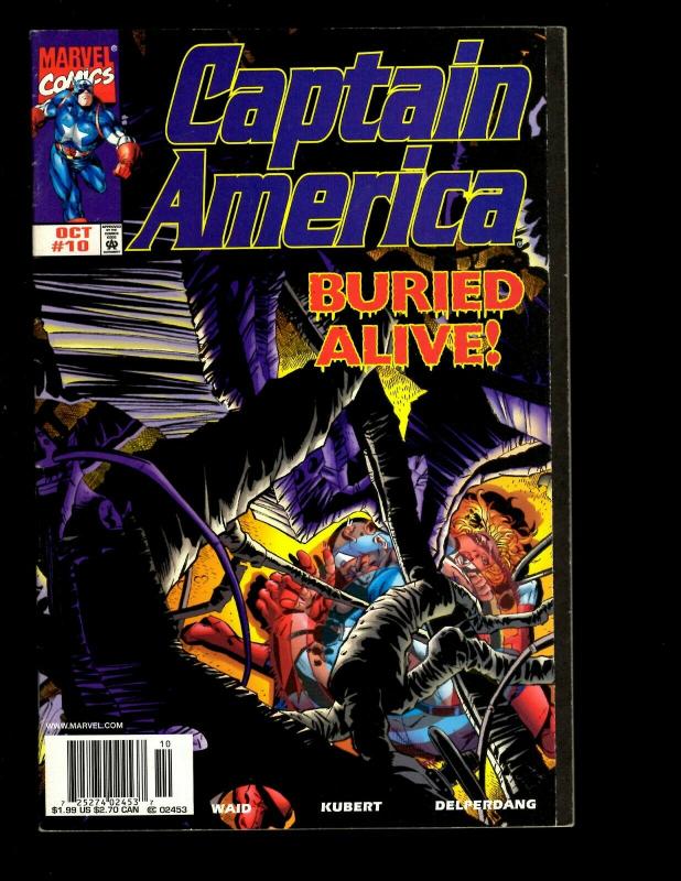 9 Captain America Marvel Comics Out of Time 1 Vol 5 #10 Vol 3 # 1 6 7 +MORE J338