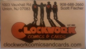 Clockwork Comics and Cards