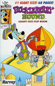 Huckleberry Hound And Quick Draw McGraw Giant-Size Flip Book #1 FN ; Harvey