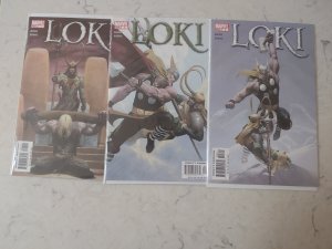 LOKI VOL 1 (2004) 1 2 3   MARVEL DISNEY+ ESAD RIBIC