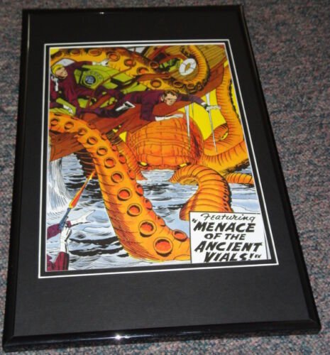 Showcase Comics #12 1958 DC Framed 9x12 Cover Poster Photo Jack Kirby JLA 