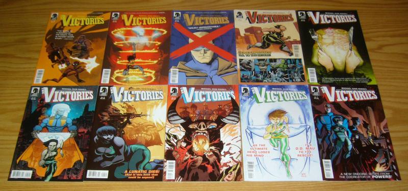 Michael Avon Oeming's the Victories vol. 2 #1-15 VF/NM complete series