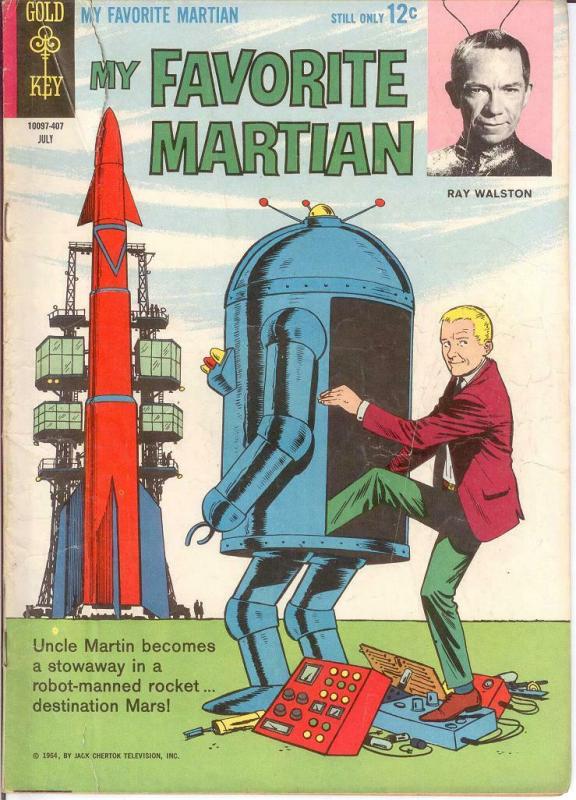 MY FAVORITE MARTIAN (1964 GOLD KEY) 2 G-VG July 1964 COMICS BOOK