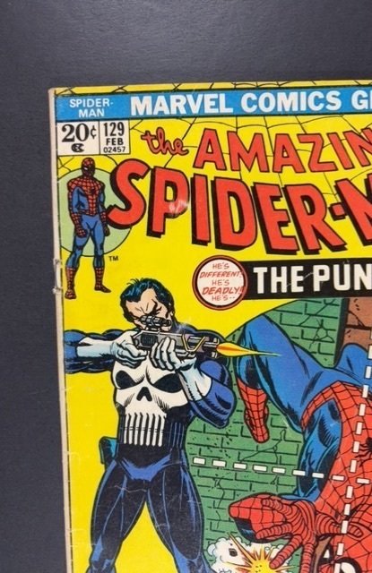 The Amazing Spider-Man #129 (1974) 1ST PUNISHER
