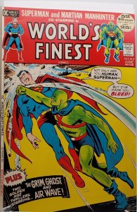 WORLD'S FINEST #212 (1972) Superman & Martian Manhunter