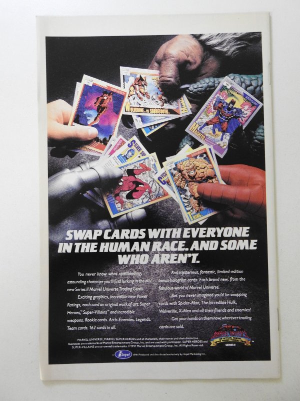 Silver Surfer #55 (1991) Thanos Appears! Sharp VF+ Condition!