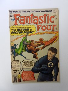 Fantastic Four #10 FN- condition ink back cover