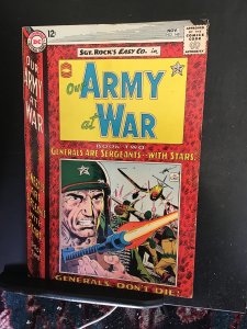 Our Army at War #148 (1964) Kubert Sergeant Rock,  Easy Co. mid-grade  FN Wow!