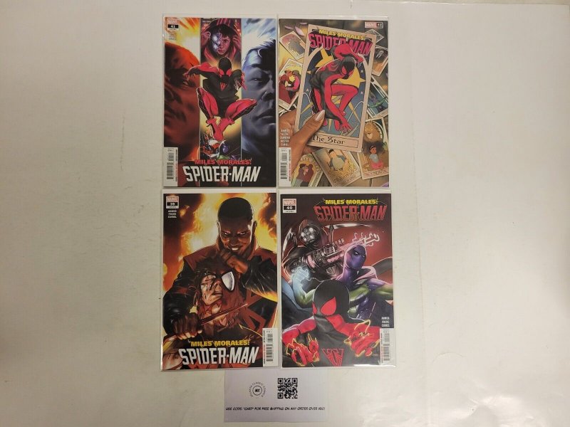 4 Miles Morales Spider-Man Marvel Comic Books #39 40 41 42 10 TJ43