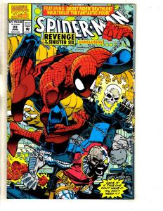 Lot Of 10 Spider-Man Marvel Comic Books # 21 22 23 24 25 26 27 28 29 30 CR58