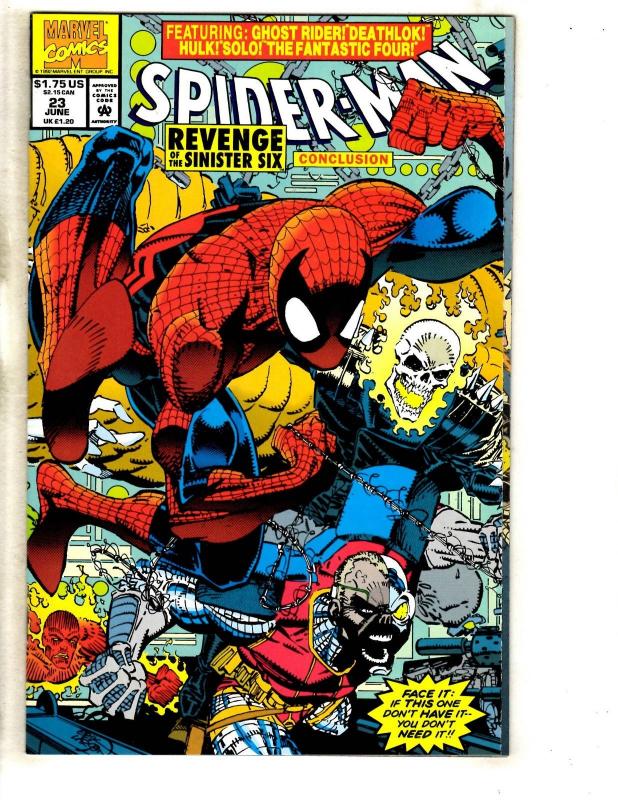 Lot Of 10 Spider-Man Marvel Comic Books # 21 22 23 24 25 26 27 28 29 30 CR58