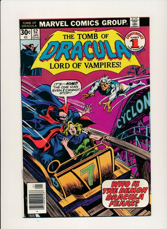 Marvel The Tomb of DRACULA #52 Jan 1977 F/VF (PF767) 