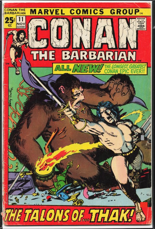 Conan the Barbarian #11 (1971) Conan