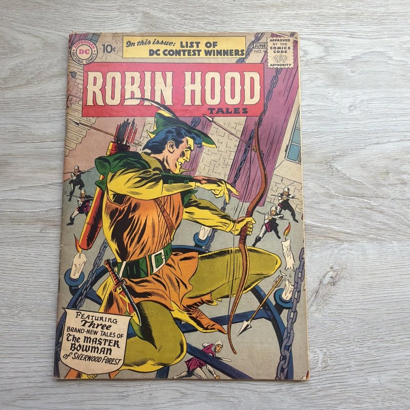 Robin Hood #9 1957 DC VG