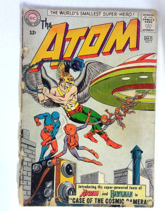 Atom #7 Hawkman Cosmic Camera DC (1963) G