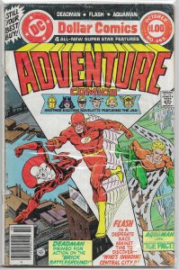 Adventure Comics   vol. 1   #465 GD Aquaman, Deadman, Flash, JSA