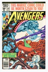 Avengers #199 George Perez Nick Fury Hawkeye Wonder Man VF