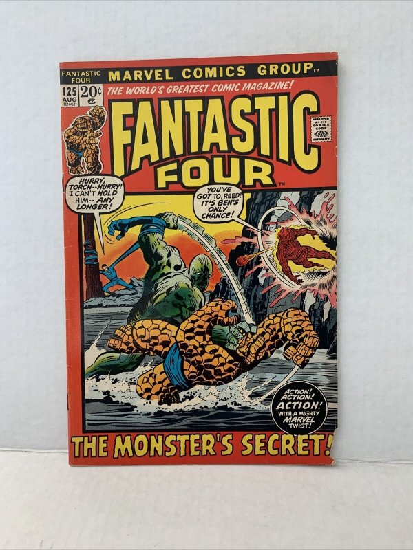 Fantastic Four #125 Last Stan Lee Issue 