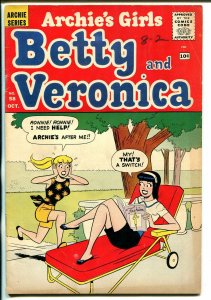 Archie's Girls Betty & Veronica #58 1960-Archie-teen humor-VG