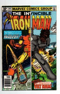 Invincible Iron Man #144 newsstand - 1981 - VF/NM