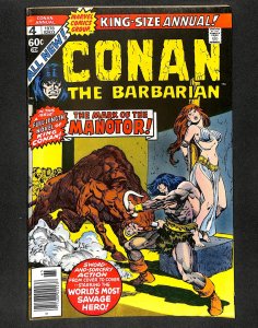 Conan The Barbarian Annual #4