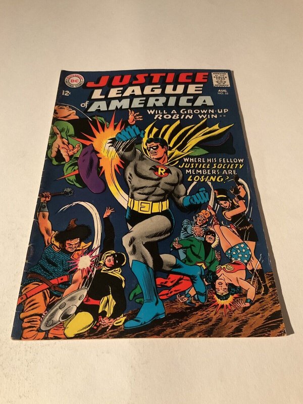 Justice League of America 55 Fn/Vf Fine/Very Fine 7.0 DC Comics