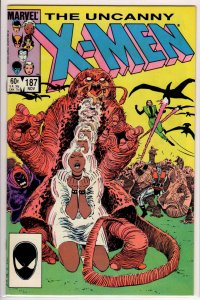 The Uncanny X-Men #187 Direct Edition (1984) 9.6 NM+