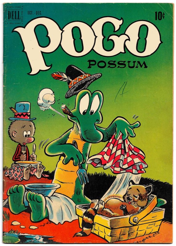 POGO POSSUM #7 (Oct 1951) 5.0 VG/FN Walt Kelly's Famed Creation - 36 pgs of fun!