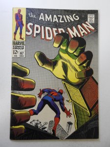 The Amazing Spider-Man #67 (1968) FN- ! small moisture stain front/back cover