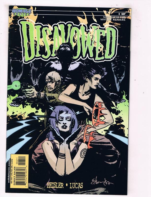 Disavowed (2000) #6 DC/Homage Comic Book Michael Heisler John Lucas HH4 AD38