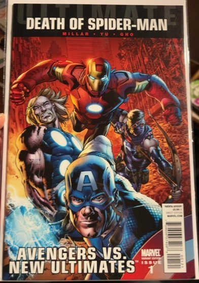 Ultimate Avengers vs. New Ultimates #1 Hitch Cover (2011) Avengers 