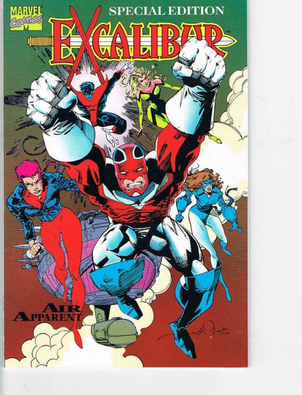 EXCALIBUR SPECIAL EDITION, Air Apparent, NM, X-men, 1991, more Marvel in store