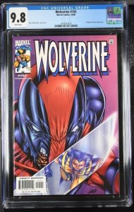 WOLVERINE #155 CGC 9.8 DEADPOOL SIRYN ROB LIEFELD 5018