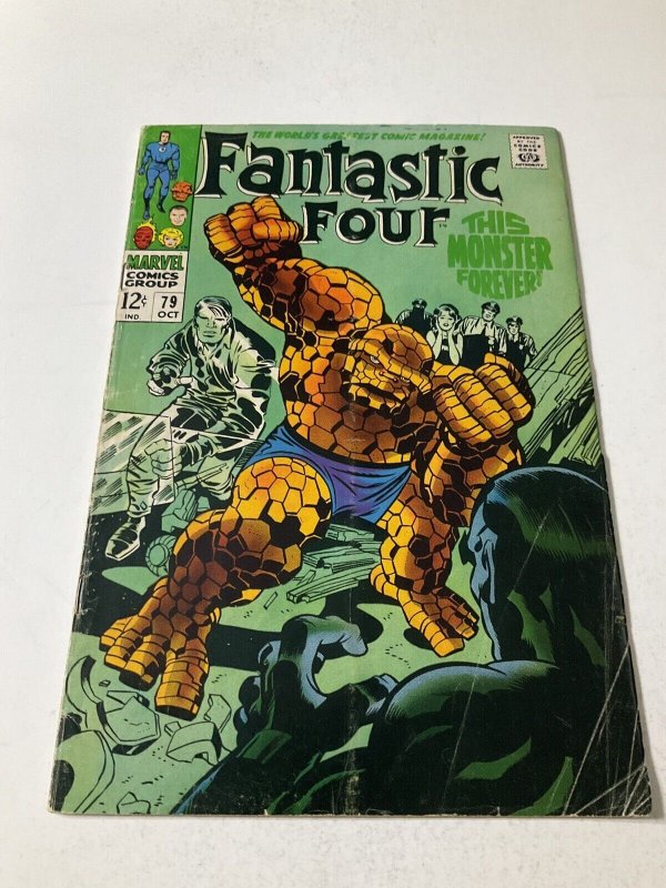 Fantastic Four 79 Vg Very Good 4.0 Marvel Comics 