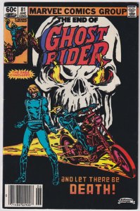 Ghost Rider #81 (1983) Final issue!