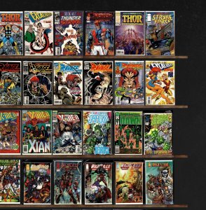 Huge Lot 140+ Comics with Ravage 2099, Excalibur, The Mighty Thor & More!