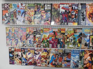 Huge Lot of 170+ Comics W/ Justice League, Iron Man, Dazzler! Avg. FN+ Condition